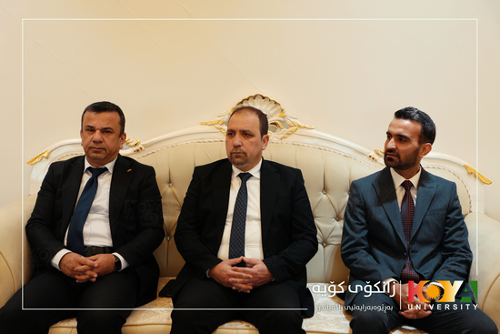 President of Koya University Receives Delegation from "Meed" Foundation to Enhance Sustainable Cooperation