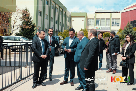 President of Koya University Receives Delegation from "Meed" Foundation to Enhance Sustainable Cooperation