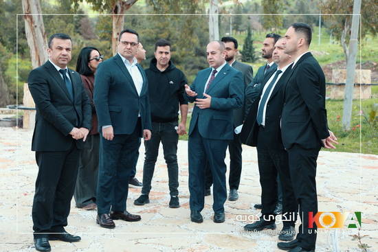 President of Koya University Receives Delegation from "Meed" Foundation to Enhance Sustainable Cooperation