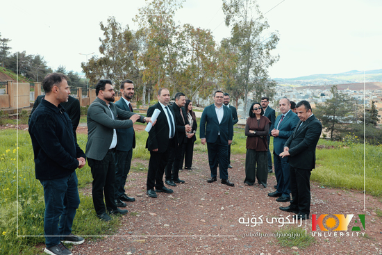 President of Koya University Receives Delegation from "Meed" Foundation to Enhance Sustainable Cooperation
