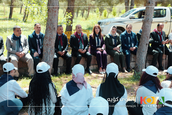 Koya University President Visits Scouting Camp for Faculty of Physical Education Students