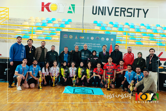 Student Excellence: Koya University Claims 1st and 3rd Places in Kurdistan Universities' Table Tennis Cup