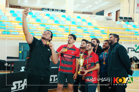 Student Excellence: Koya University Claims 1st and 3rd Places in Kurdistan Universities' Table Tennis Cup