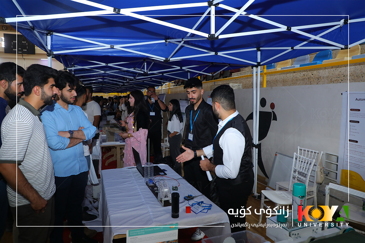 پێشانگای پرۆژەی خوێندکارانی زانکۆی کۆیە بەڕێوەچوو