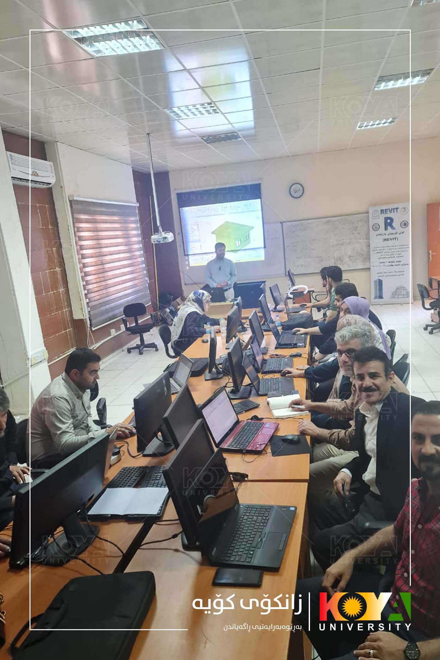 خولێکی ڕاهێنان لە فاکەڵتیی ئەندازیاریی زانکۆی کۆیە بەڕێوەچوو