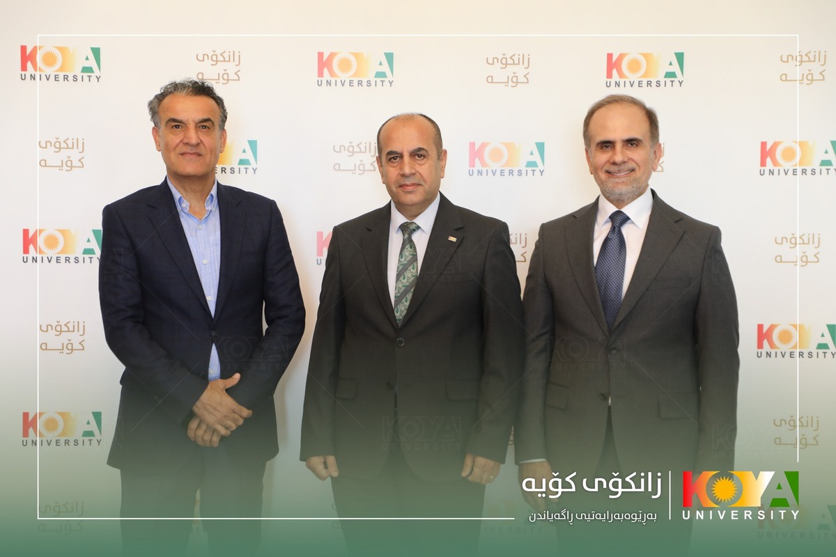 The Minister of Higher Education and Scientific Research, Dr. Aram Mohammed Qadir, Visits Koya University