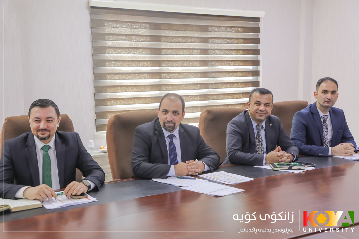 Koya University Council Conducts Its Second Regular Meeting for Academic Year 2025-2026