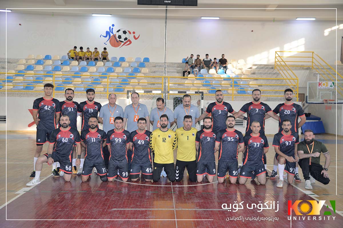 Koya University Hosts Second Round of Iraq Handball Championship