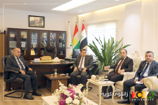 Koya University President Holds an Expanded Meeting with the Council of the Faculty of Education