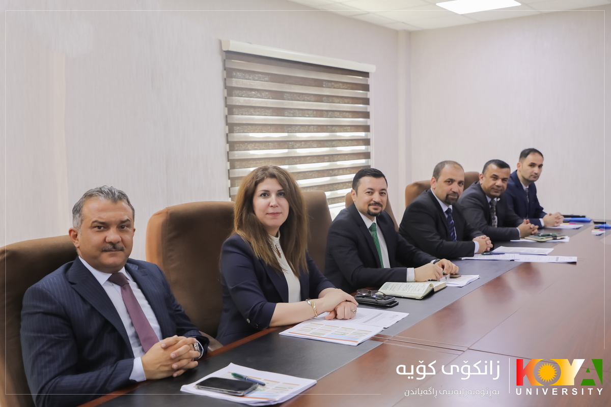 Koya University Council Conducts Its Second Regular Meeting for Academic Year 2025-2026