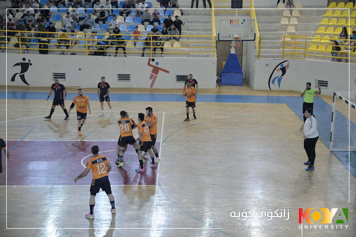 Koya University Hosts Second Round of Iraq Handball Championship