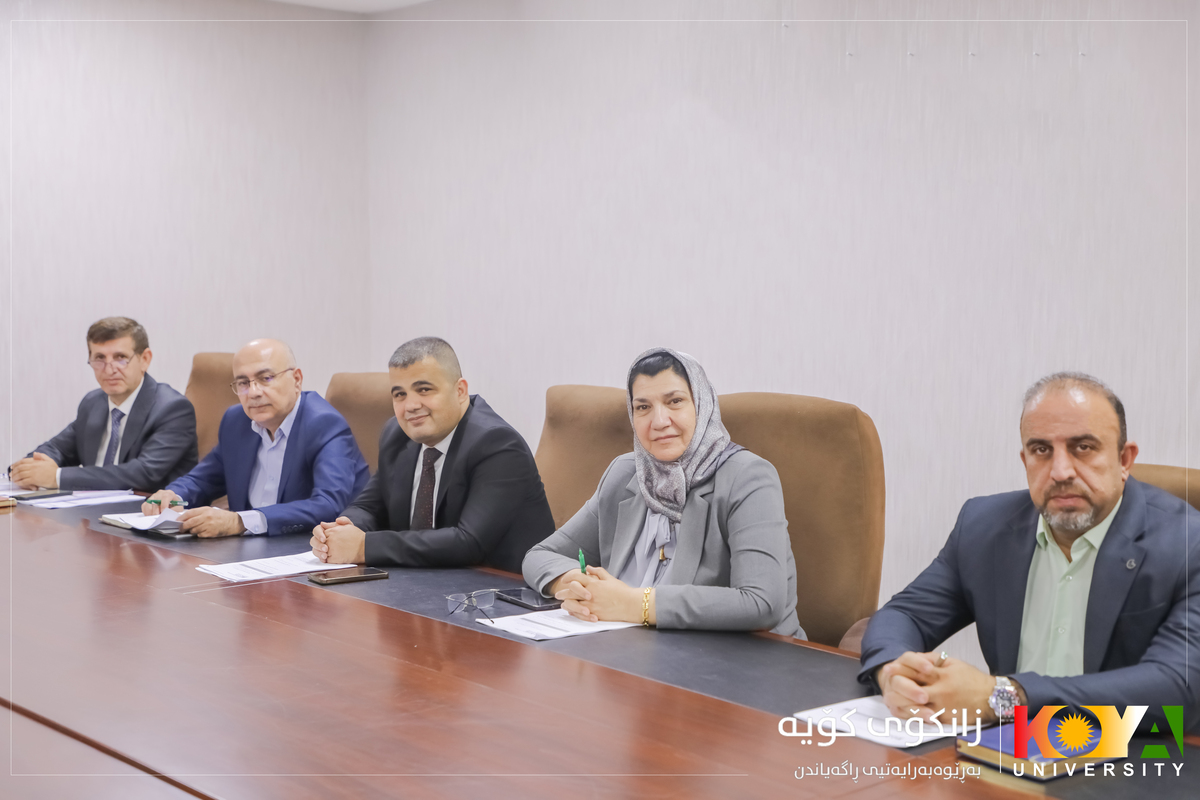 Koya University Council Conducts Its Second Regular Meeting for Academic Year 2025-2026