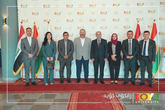 Koya University President Receives Advisor to the KRG Deputy Prime Minister for Culture Affairs