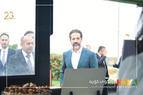 In the Presence of KRG Deputy Prime Minister Qubad Talabani: 'My First Business' Initiative Inaugurated at Koya University