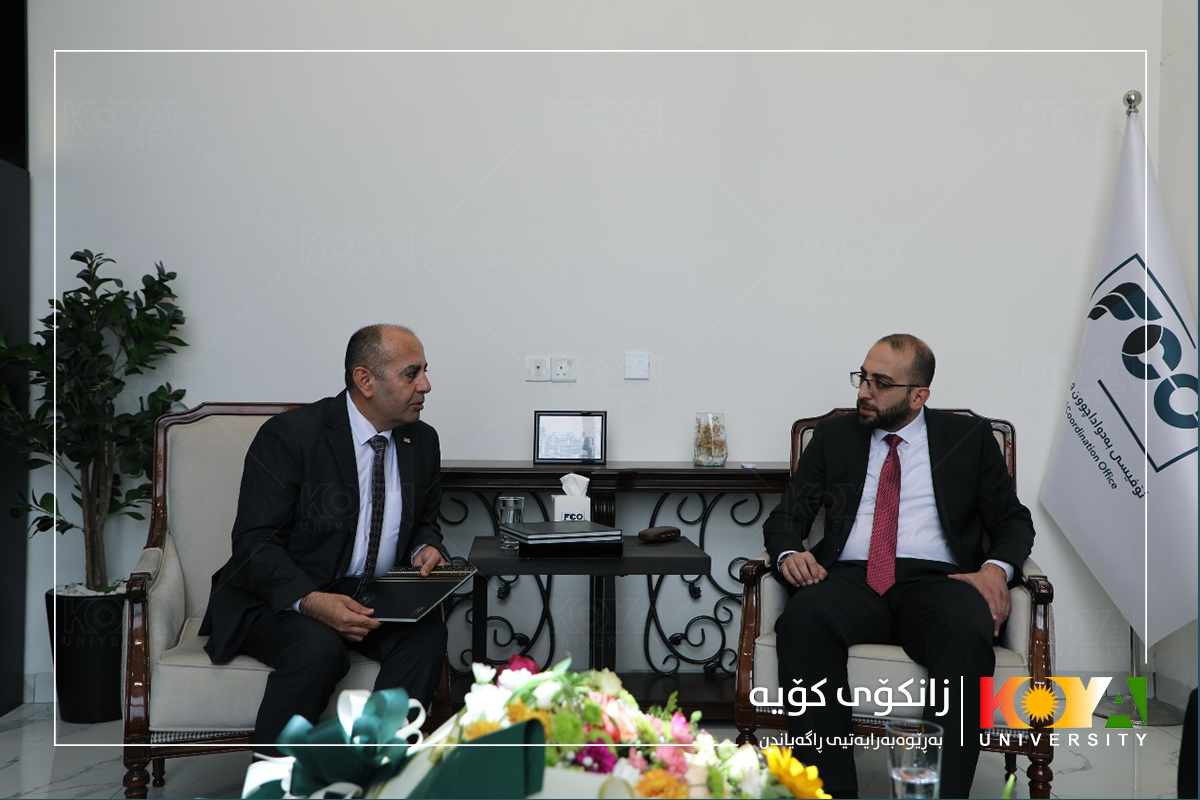 A delegation from Koya University visits the FCO of the Deputy Prime Minister of the Kurdistan Region