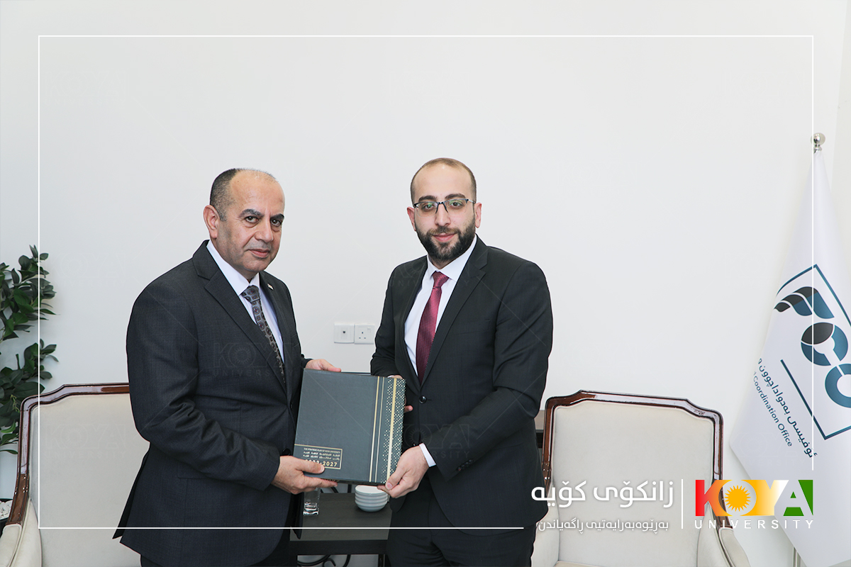 A delegation from Koya University visits the FCO of the Deputy Prime Minister of the Kurdistan Region