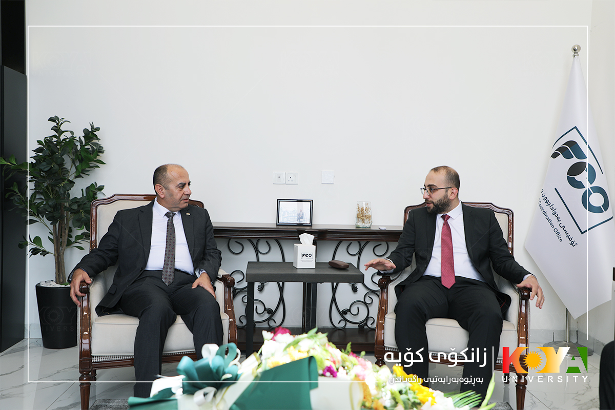 A delegation from Koya University visits the FCO of the Deputy Prime Minister of the Kurdistan Region