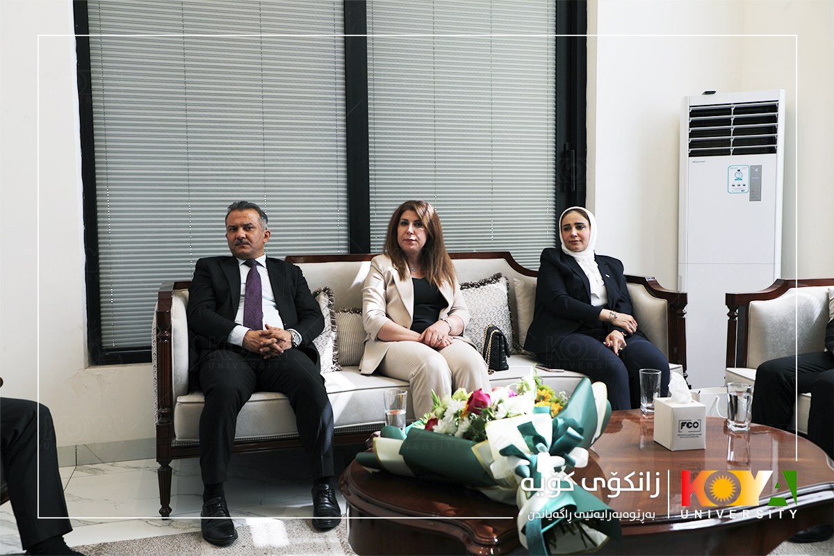 A delegation from Koya University visits the FCO of the Deputy Prime Minister of the Kurdistan Region