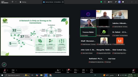 Koya University Participates as Iraq National Coordinator in the 10th International UI GreenMetric Meeting