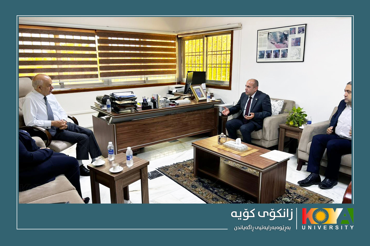 Koya University Delegation Visits The Higher Committee for Education Development in Iraq (HCED)