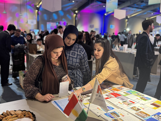 For the Third Consecutive Year: Koya University Actively Participates in the 'Next Step' Education Fair in Sulaymaniyah