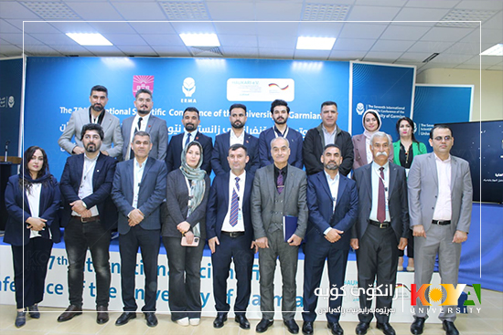 Three Academics from Koya University Participate in Garmian University’s 7th International Conferenc