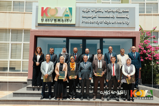 Koya University President Honors Five Faculty Members for Scientific Innovations and patents