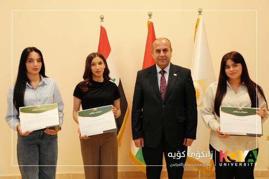 Koya University President Honors Organizers and Winners of the Table Tennis Championship