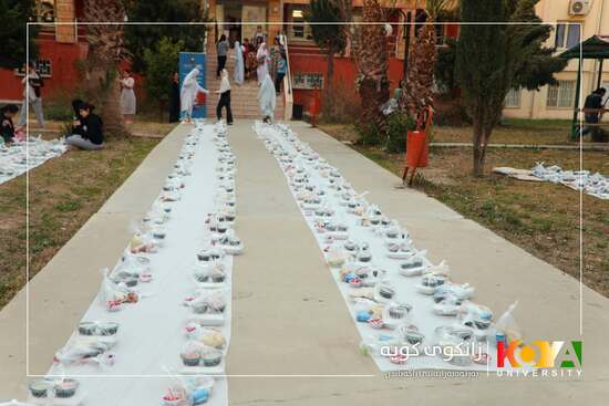 Supported by Benevolent Donors, Koya University Provides Ramadan Iftar Meals for Dormitory Students