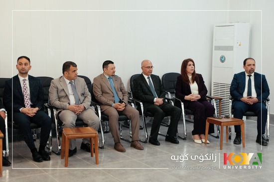 Koya University Council Visits Ms. Kurdo Omer to Congratulate Her on Her New Appointment