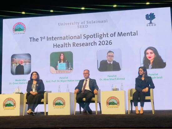 Koya University Academic Presents Peer-Reviewed Research at International Mental Health Conference