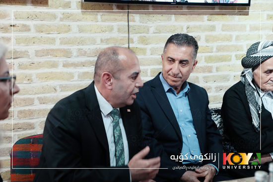 Koya University President Visits "Kurdish Heritage Revival" Organization in Sulaymaniyah