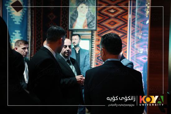 Koya University President Visits "Kurdish Heritage Revival" Organization in Sulaymaniyah