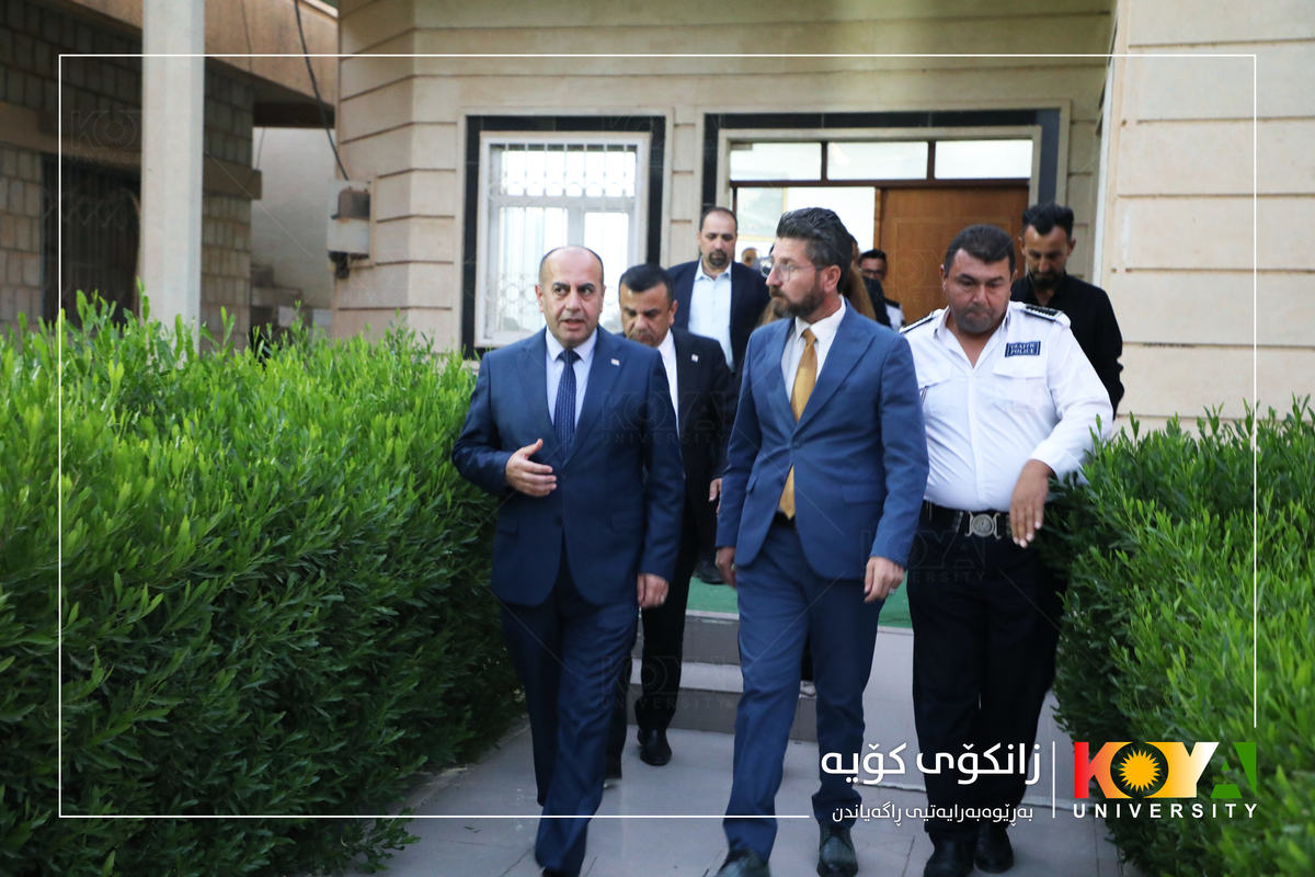 Koya University Council Visits Taq Taq District