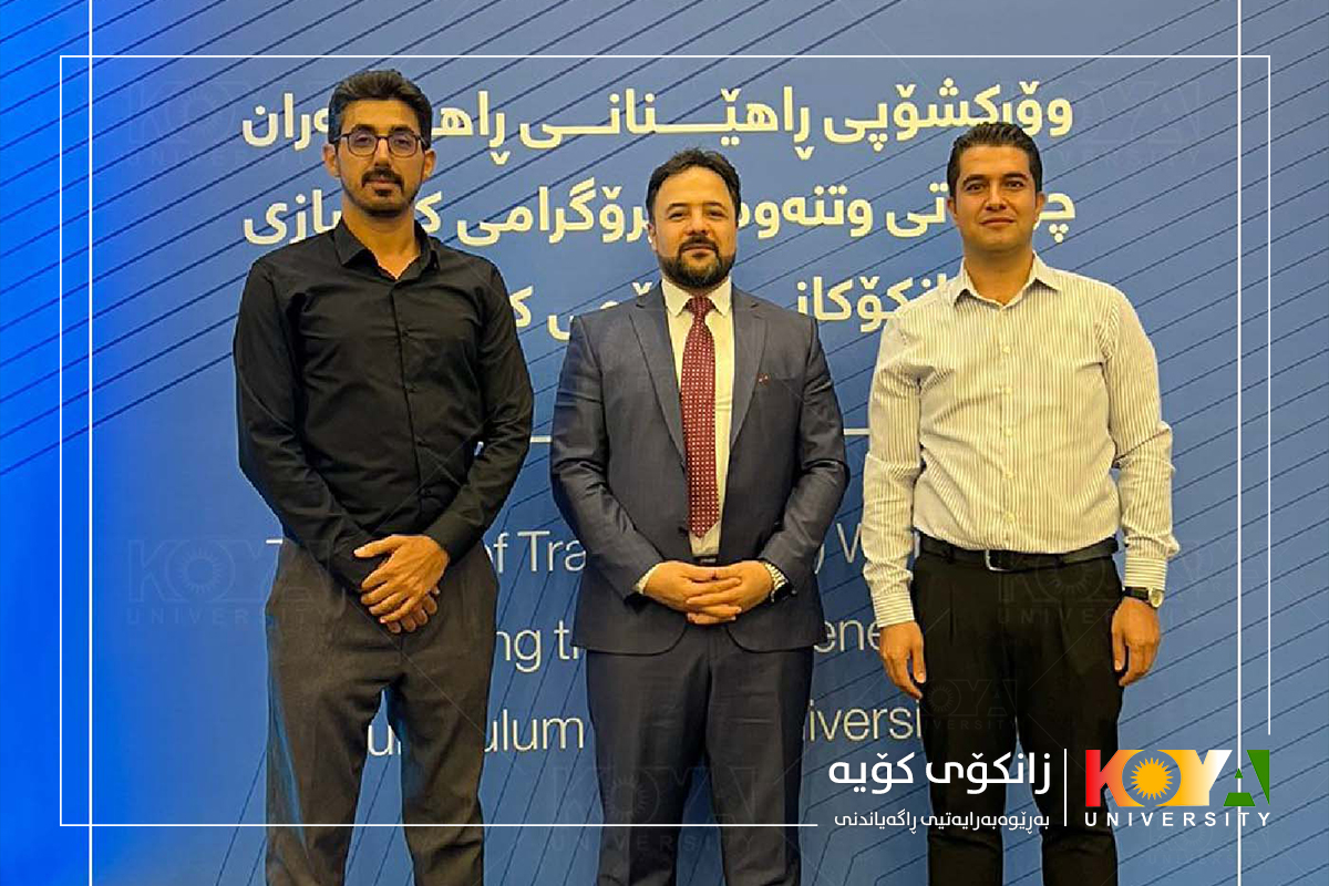 Two Lecturers from Koya University Participate in Technical and Vocational Education Training