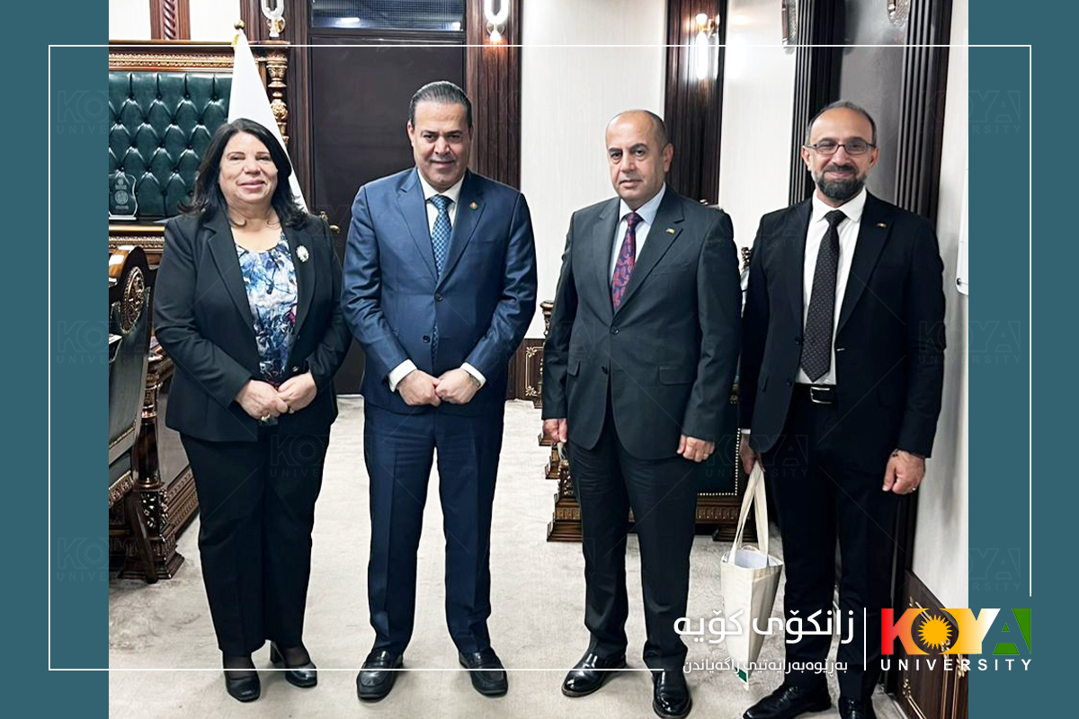 President of Koya University Visits Deputy Minister of Oil in Federal Government