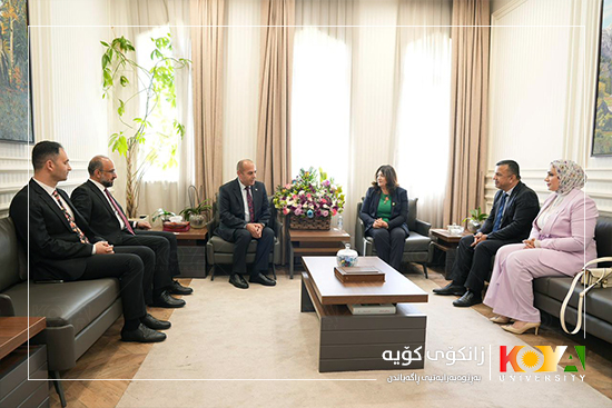 Koya University President Visits the Head of Kurdistan Region’s Tourism Board to Enhance Joint Cooperation