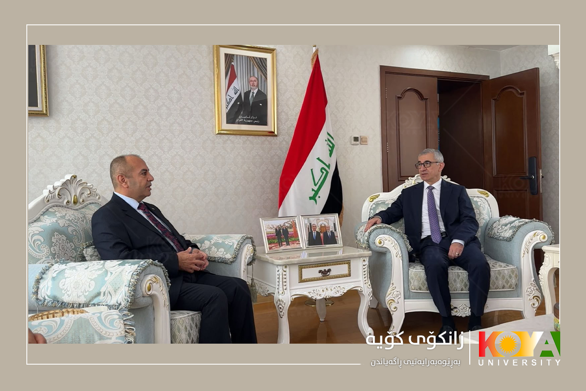 Koya University President Visits Iraqi Embassy in Beijing, Showcases Clean-Energy Transport Projects Under 'Green University' Initiative