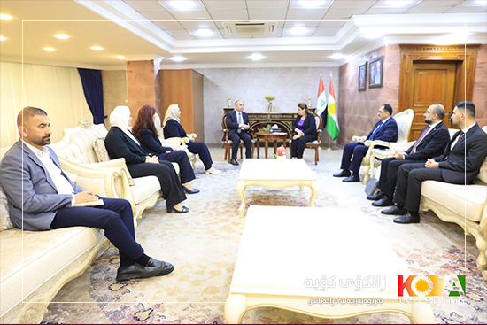 Koya University President Visits the KRG Ministry of Agriculture and Water Resources to Advance the "Green University" Initiative