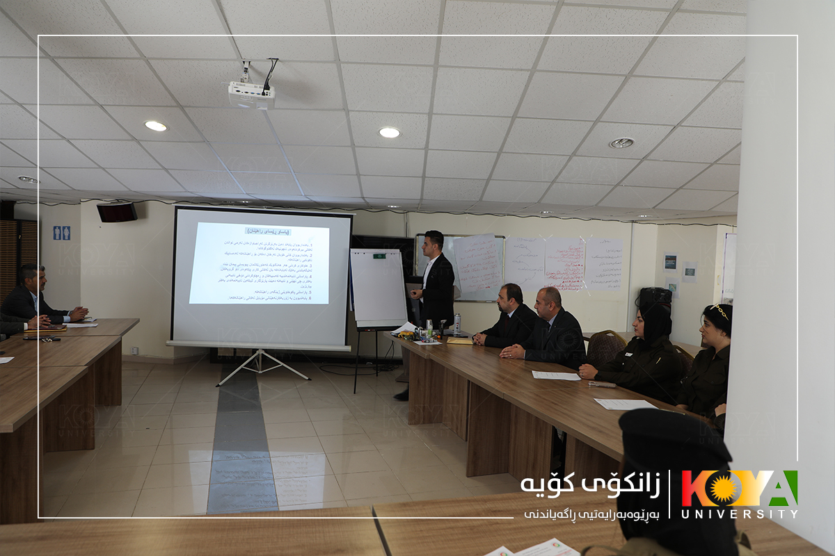 خولێکی هۆشیاری بۆ بەرەنگاریی دژی ماددەهۆشبەرەکان بۆ خانمانی پۆلیسی بەشەناوخۆییەکانی زانکۆی کۆیە بەڕێوەچوو