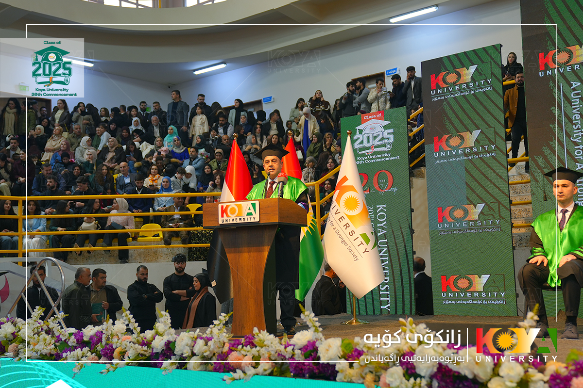 سەرۆکی زانکۆی کۆیە "زانکۆی کۆیە مەبەستییەتی وەک لێی چاوەڕوان دەکرێت ببێتە سەرچاوەیەکی گرینگ بۆ گەشەی کۆمەڵایەتی، ئابووری، زانستی و مەعریفی لە کۆیە و ناوچەکە"