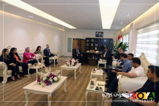 Koya University President Holds an Expanded Meeting with the Council of the Faculty of Education