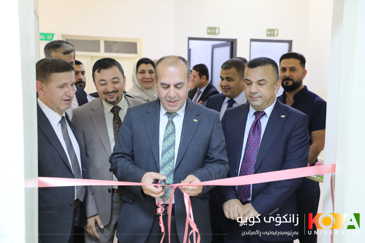 Koya University President Inaugurates Academic Infrastructure and Service Development Projects