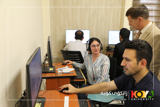 Vice President for Scientific Affairs Evaluates English Proficiency Exams at Koya University