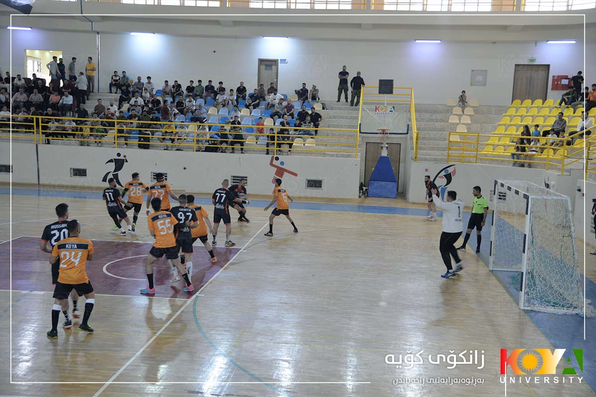Koya University Hosts Second Round of Iraq Handball Championship