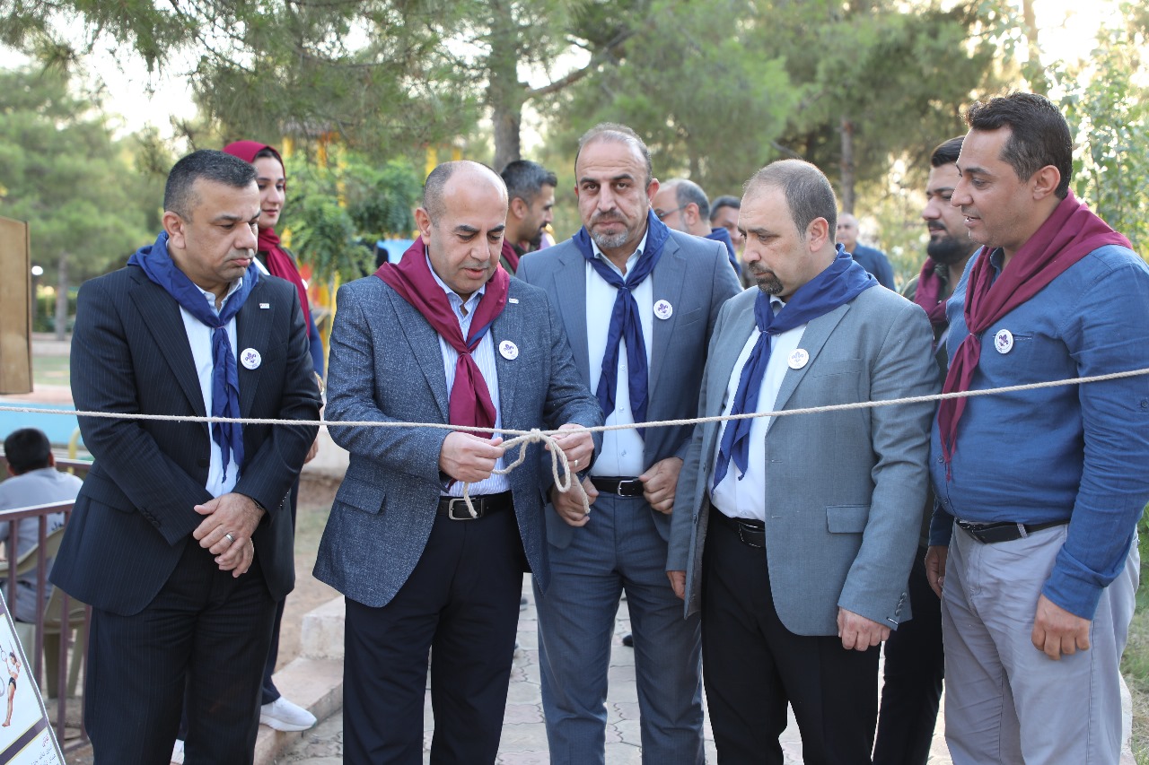 سەرۆکی زانکۆ چالاکیی چادرگەی دیدەوانی خوێندکارانی فاکەڵتیی پەروەردەی جەستەیی و زانستەوەرزشییەکانی زانکۆی کۆیەی بەسەرکردەوە