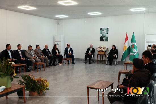 Koya University Council Visits Ms. Kurdo Omer to Congratulate Her on Her New Appointment