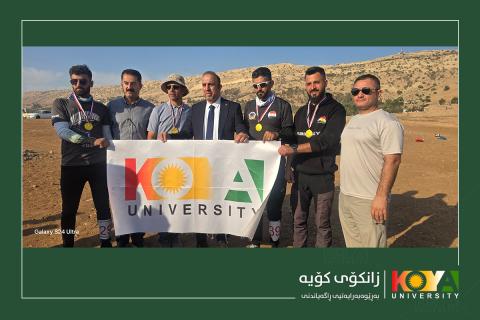  Koya University Secures First Place in Koya International Paragliding Championship
