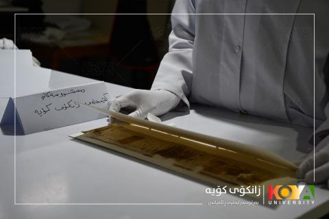 دوای ساغ کردنەوە و دیجیتاڵکردنی دەستنووسەکانی زانای گەورەی کورد "مەلای گەورە"  گەڕێندرایەوە زانکۆی کۆیە
