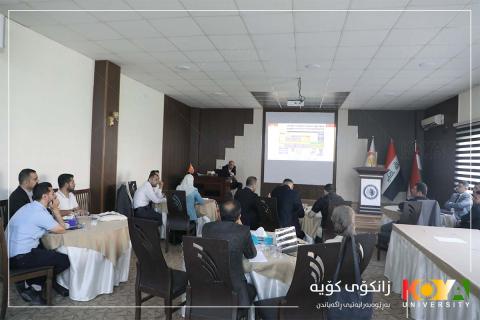 دیداری تۆماری گشتیی زانکۆکان لە زانکۆی کۆیە بەڕێوەچوو